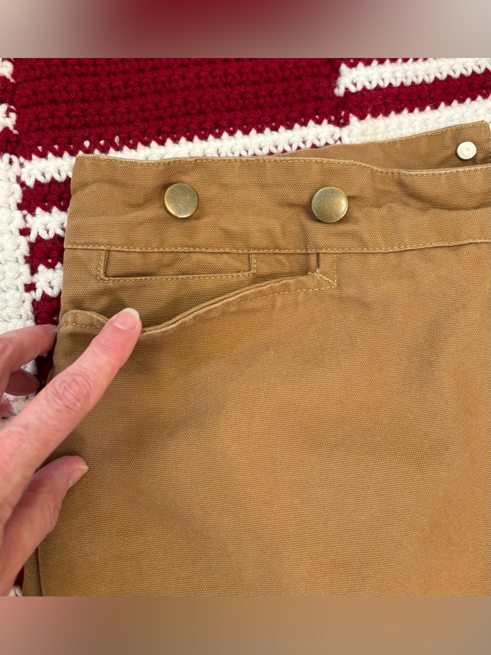 EUC Scully Rangewear Canvas Pants 36x27 Wheat, Buckle Back, Cowboy, RW040 Cotton - Picture 8 of 16